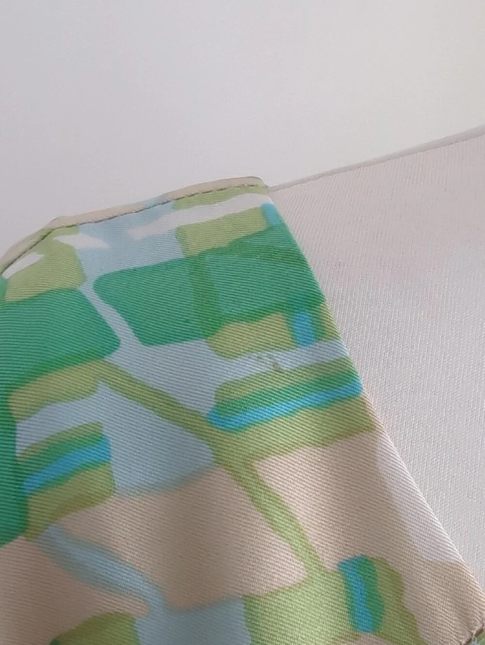 Kate Spade New York Retro Mint Green Plaid 100% Silk Fit & Flare Dress SIZE 6